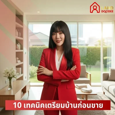 10-เทคนิคเตรียมบ้านก่อนขาย