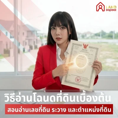 วิธีอ่านโฉนดที่ดินเบื้องต้น