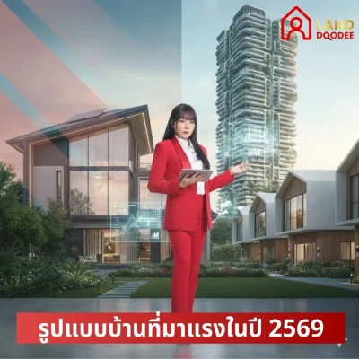 แบบบ้านโมเดิร์นรูปแบบบ้านที่มาแรงในปี-2569